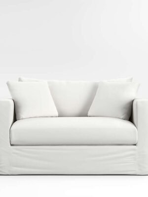Willow II Slipcovered Bench Twin Sleeper