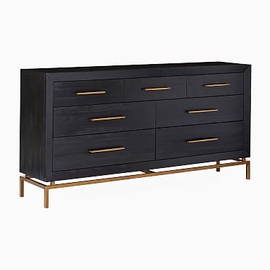 Alexa Burnished 7-Drawer Dresser