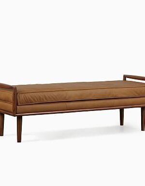 Nico Leather Bench